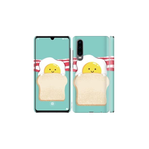 

Чехол на Huawei P30 Веселая глазунья (04798)