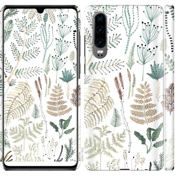 

Чехол на Huawei P30 Ветки (04798)