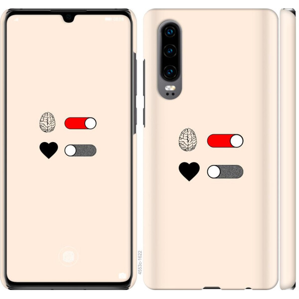 

Чехол на Huawei P30 Любовь и ум (04798)