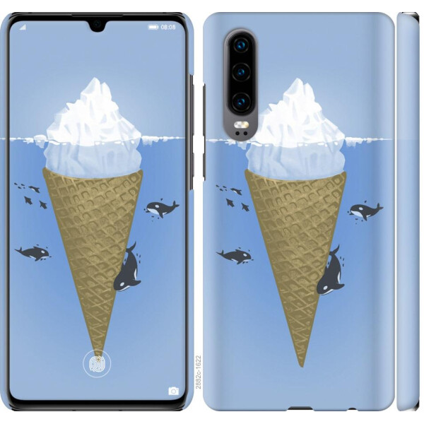 

Чехол на Huawei P30 Мороженое Айсберг (04798)