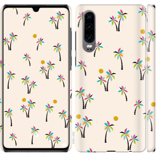 

Чехол на Huawei P30 Пальмочки (04798)