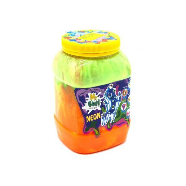 

Лизун-антистресс "Mr. Boo: Neon", 1000 г (оранжевый+) 80051