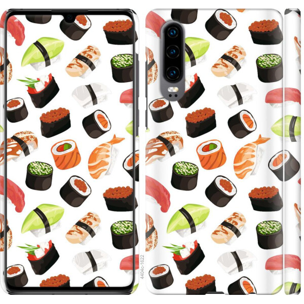 

Чехол на Huawei P30 Суши (04798)