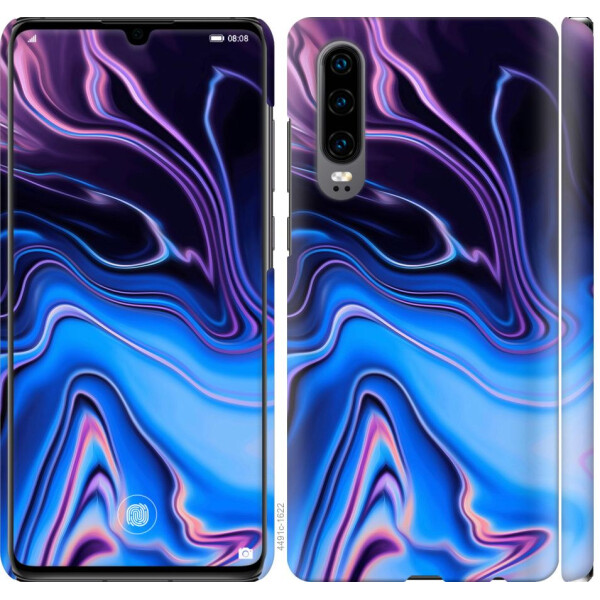 

Чехол на Huawei P30 Узор воды (04798)
