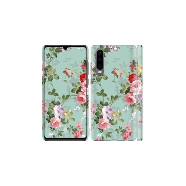 

Чехол на Huawei P30 Цветочные обои 2 (04798)