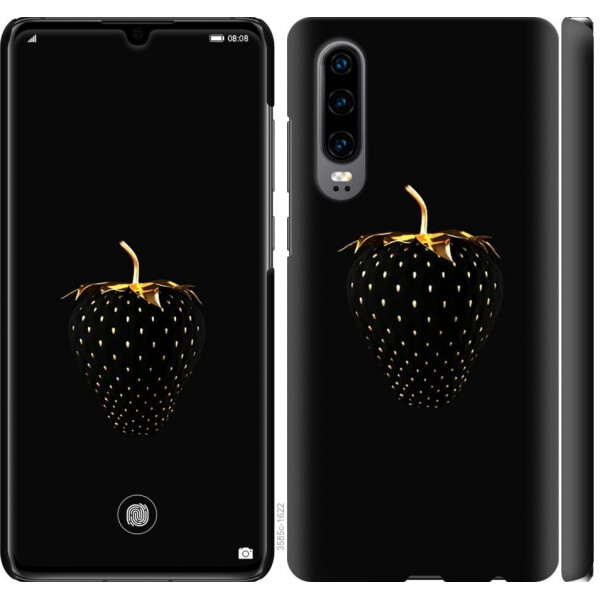 

Чехол на Huawei P30 Черная клубника (04798)