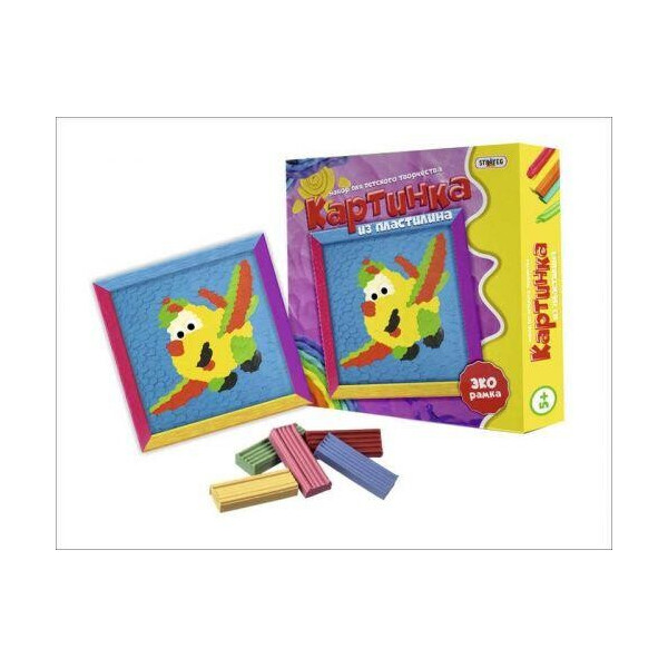 

Набор "Картинка из пластилина: самолётик" 4008