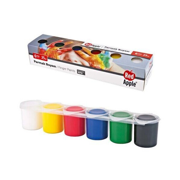 

Краски пальчиковые, 6 цветов RP6