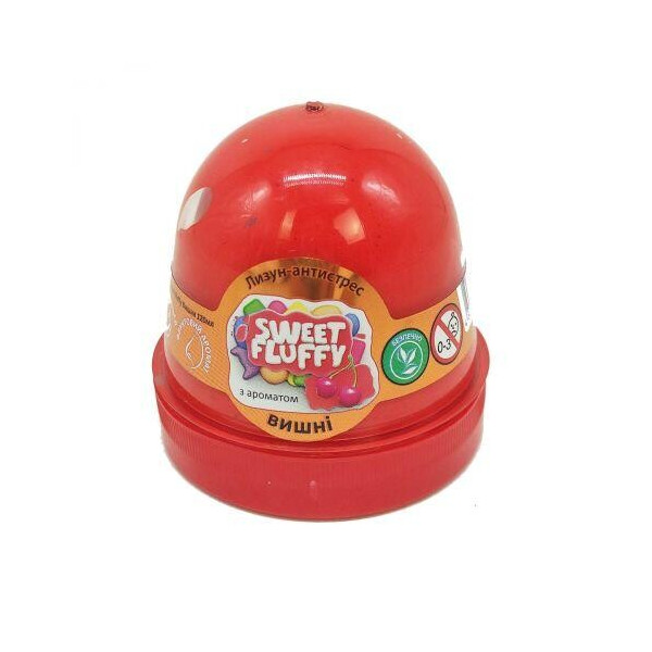 

Лизун-антистресс "Sweet fluffy: Вишня" 120 мл 80076