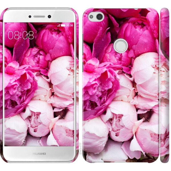 

Чехол на Huawei P8 Lite (2017) Розовые пионы (04798)