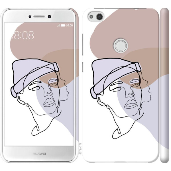 

Чехол на Huawei P8 Lite (2017) Силуэт (04798)