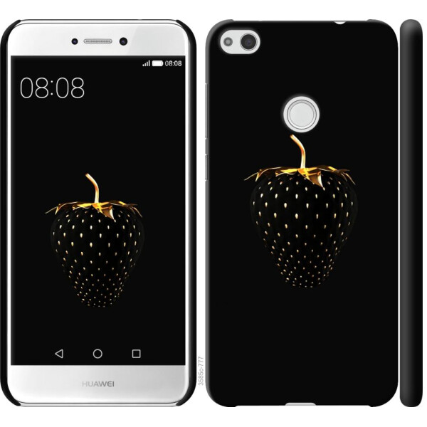 

Чехол на Huawei P8 Lite (2017) Черная клубника (04798)