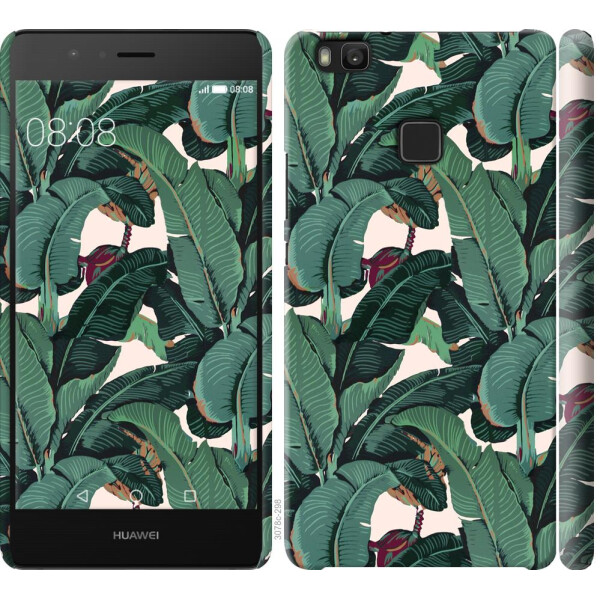 

Чехол на Huawei P9 Lite Банановые листья (04798)