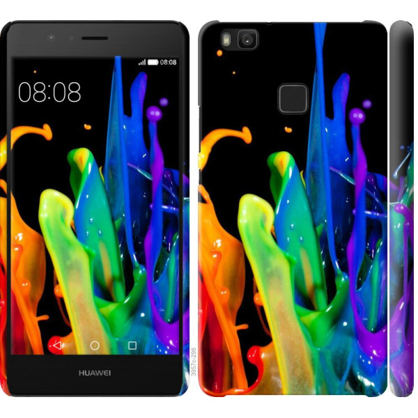 

Чехол на Huawei P9 Lite брызги краски (04798)