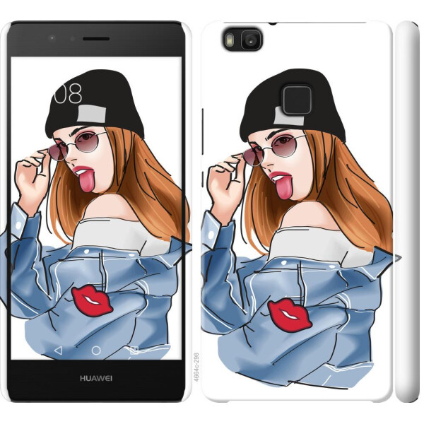 

Чехол на Huawei P9 Lite Девушка v3 (04798)