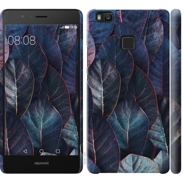 

Чехол на Huawei P9 Lite Листья v3 (04798)