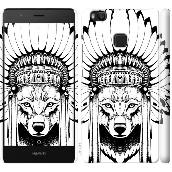 

Чехол на Huawei P9 Lite Тотем волка (04798)