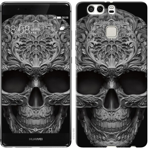 

Чехол на Huawei P9 Plus skull-ornament (04798)