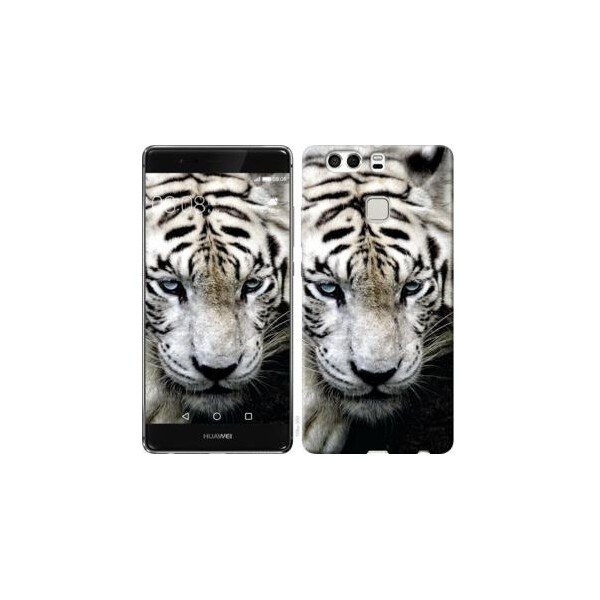 

Чехол на Huawei P9 Plus Грустный белый тигр (04798)