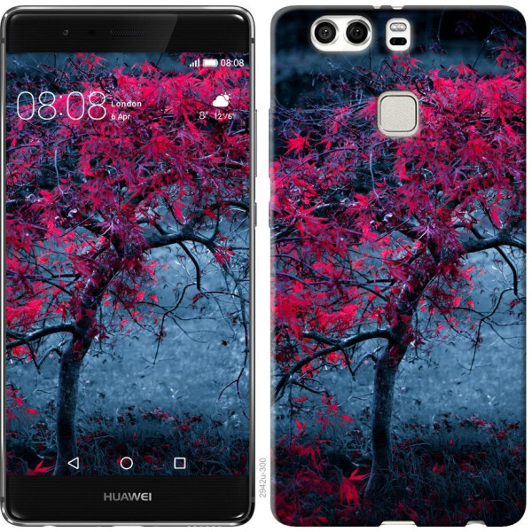 

Чехол на Huawei P9 Plus Дерево с яркими листьями (04798)