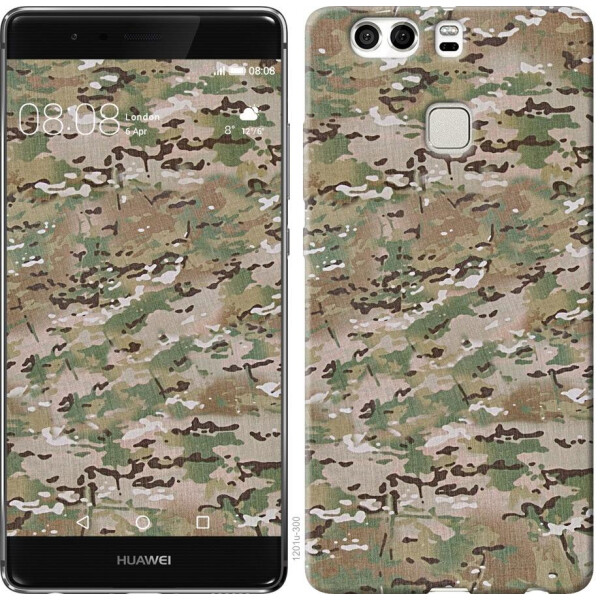 

Чехол на Huawei P9 Plus Камуфляж v5 (04798)