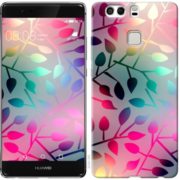 

Чехол на Huawei P9 Plus Листья (04798)