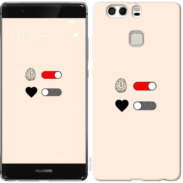 

Чехол на Huawei P9 Plus Любовь и ум (04798)