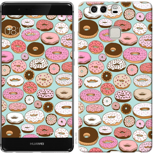 

Чехол на Huawei P9 Plus Пончики в глазури (04798)