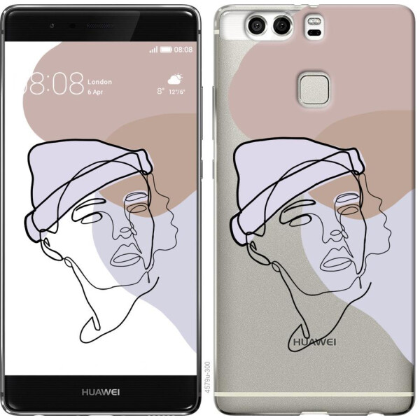 

Чехол на Huawei P9 Plus Силуэт (04798)