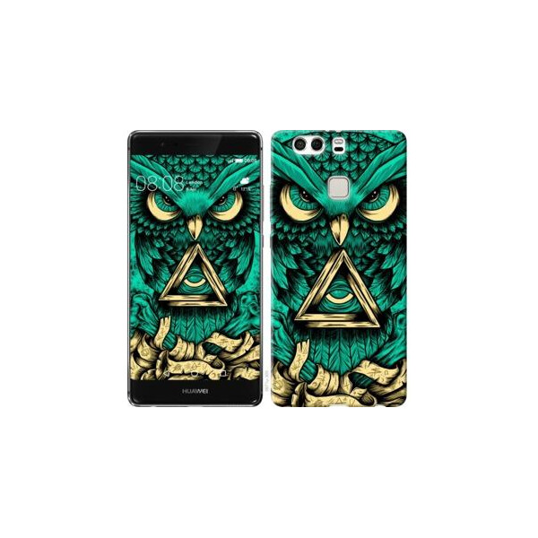 

Чехол на Huawei P9 Plus Сова Арт-тату (04798)