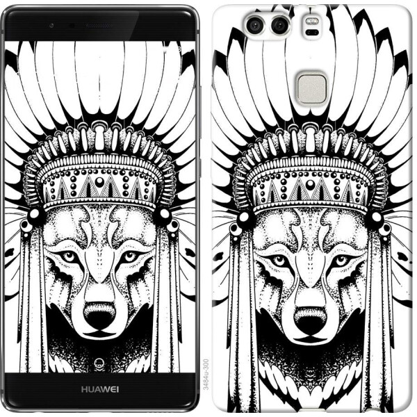

Чехол на Huawei P9 Plus Тотем волка (04798)