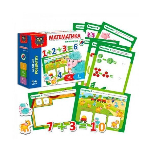 

Развивающая игра "Математика на магнитах" (укр) VT5411-04