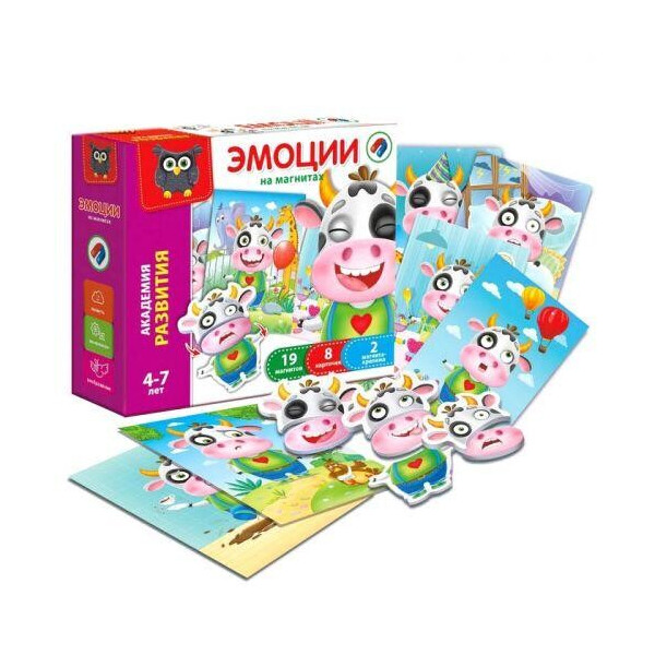

Магнитная игра "Эмоции" (рус) VT5422-01