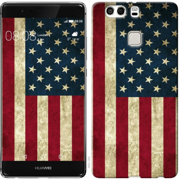 

Чехол на Huawei P9 Plus Флаг США (04798)