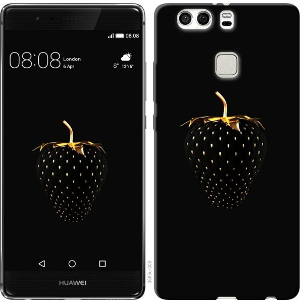 

Чехол на Huawei P9 Plus Черная клубника (04798)