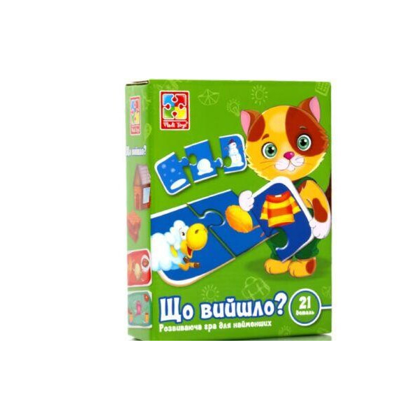 

Развивающая игра "Выбор Супермам: Что вышло" (укр) VT1804-27