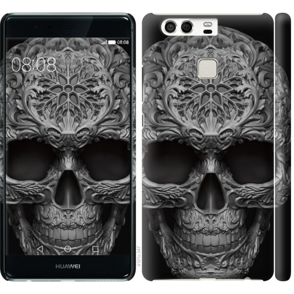 

Чехол на Huawei P9 skull-ornament (04798)