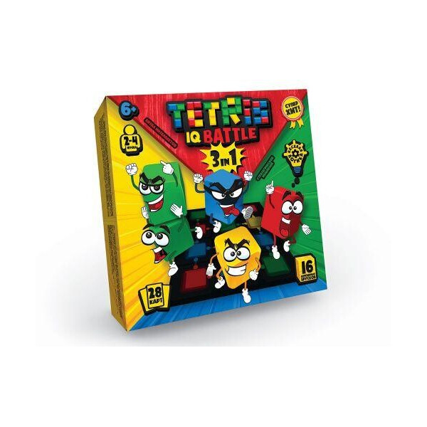 

Развивающая игра "Tetris IQ battle 3in1", рус G-TIB-02