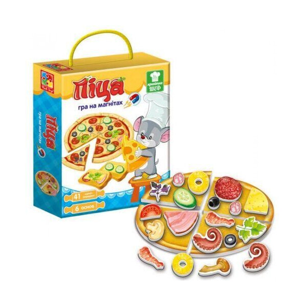 

Игра магнитная "Пицца" (укр) VT3004-02