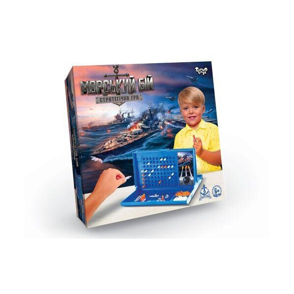 

Настильная игра "Морской бой", укр G-MB-01U