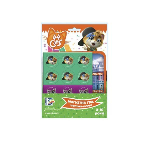 

Магнитная игра "Крестики-нолики: 44 Котенка" (укр) VT3703-05