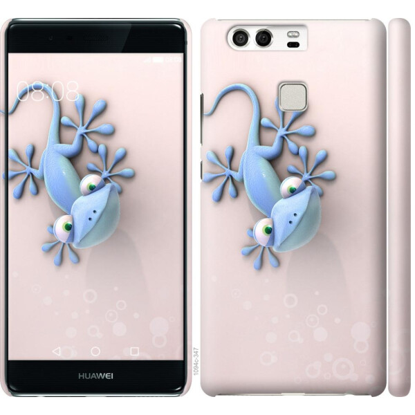 

Чехол на Huawei P9 Геккончик (04798)