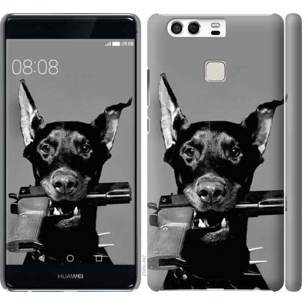 

Чехол на Huawei P9 Доберман (04798)