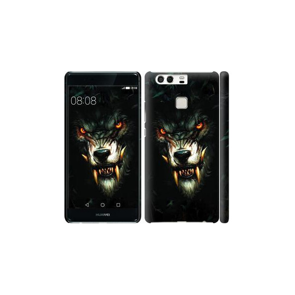 

Чехол на Huawei P9 Дьявольский волк (04798)