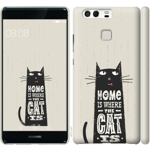 

Чехол на Huawei P9 Кот (04798)