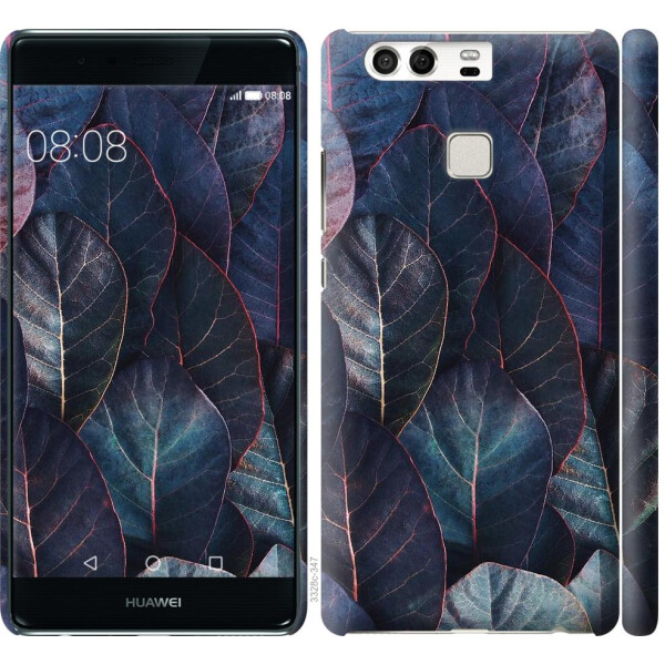 

Чехол на Huawei P9 Листья v3 (04798)