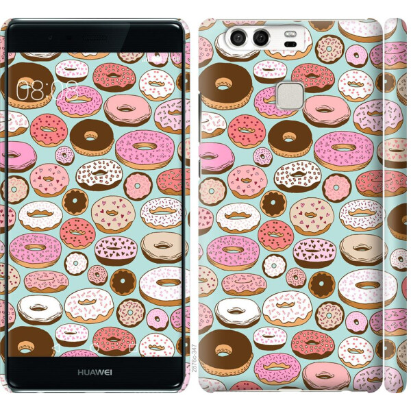 

Чехол на Huawei P9 Пончики в глазури (04798)
