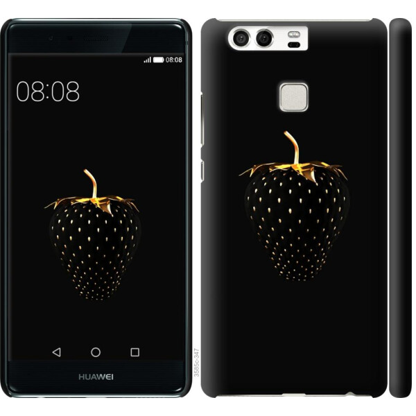 

Чехол на Huawei P9 Черная клубника (04798)