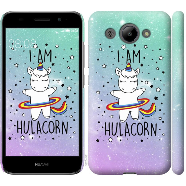 

Чехол на Huawei Y3 2017 Im hulacorn (04798)