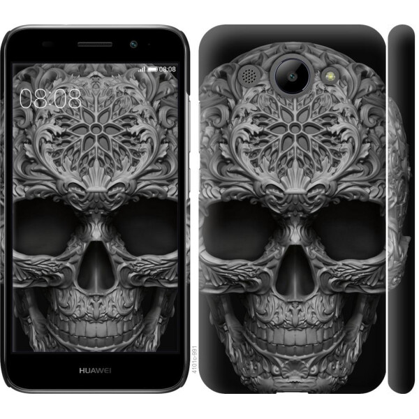 

Чехол на Huawei Y3 2017 skull-ornament (04798)
